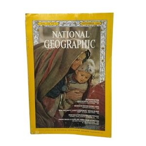 Vintage National Geographic Magazine September 1968‎ Afghanistan Rhode Island